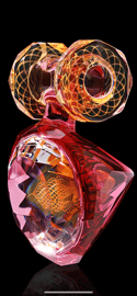 Gold Ruby Gemception Pendant
