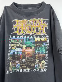 Image 2 of 1992 Brutal Truth Extreme Conditions Demand Extreme Responses Short-sleeve