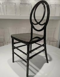 Image 3 of Black ice chiavari chairs For rent only 