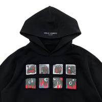 Image 3 of ‘ After Dark ‘ Patchwork Hoodie