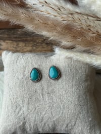 Image 2 of Sage Creek Turquoise Studs
