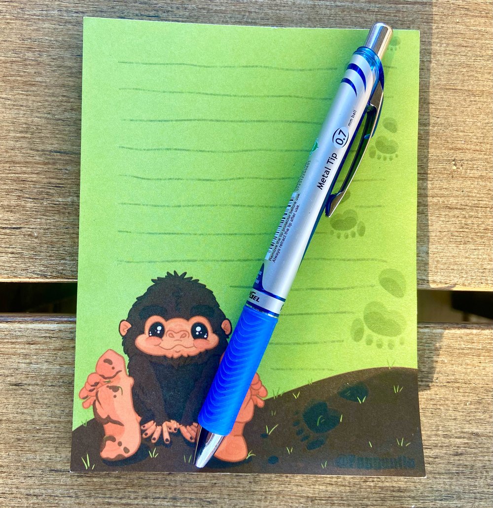 Bigfoot Notepad