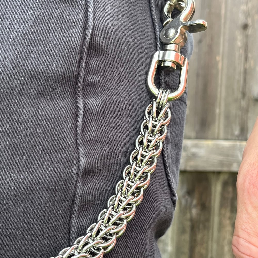 14g Stainless Persian Wallet Chain