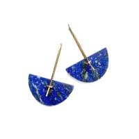 Image 2 of Lapis Earrings No. 1
