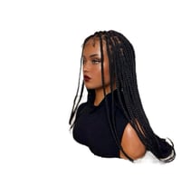 Image 2 of Jackie | Full Lace Braided Wig – Protective & Luxury Style