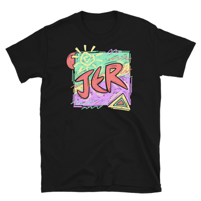 Image of JER | Radical 90s Black T-Shirt | XS - 5XL