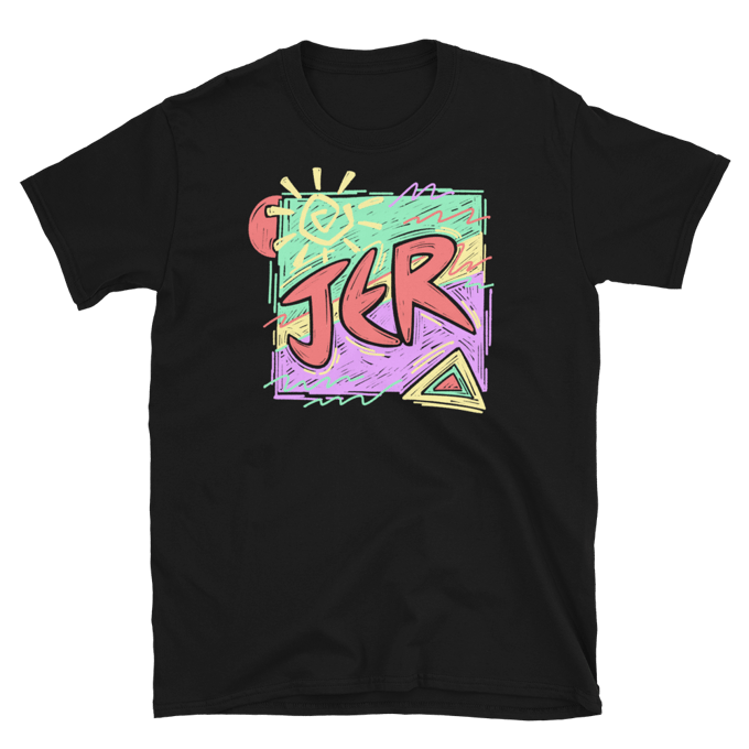 Image of JER | Radical 90s Black T-Shirt | XS - 5XL
