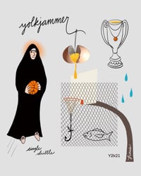 Image 1 of "Yolkjammer" Print