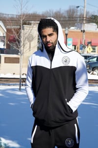 Image 2 of White/ Black Jumpsuit 