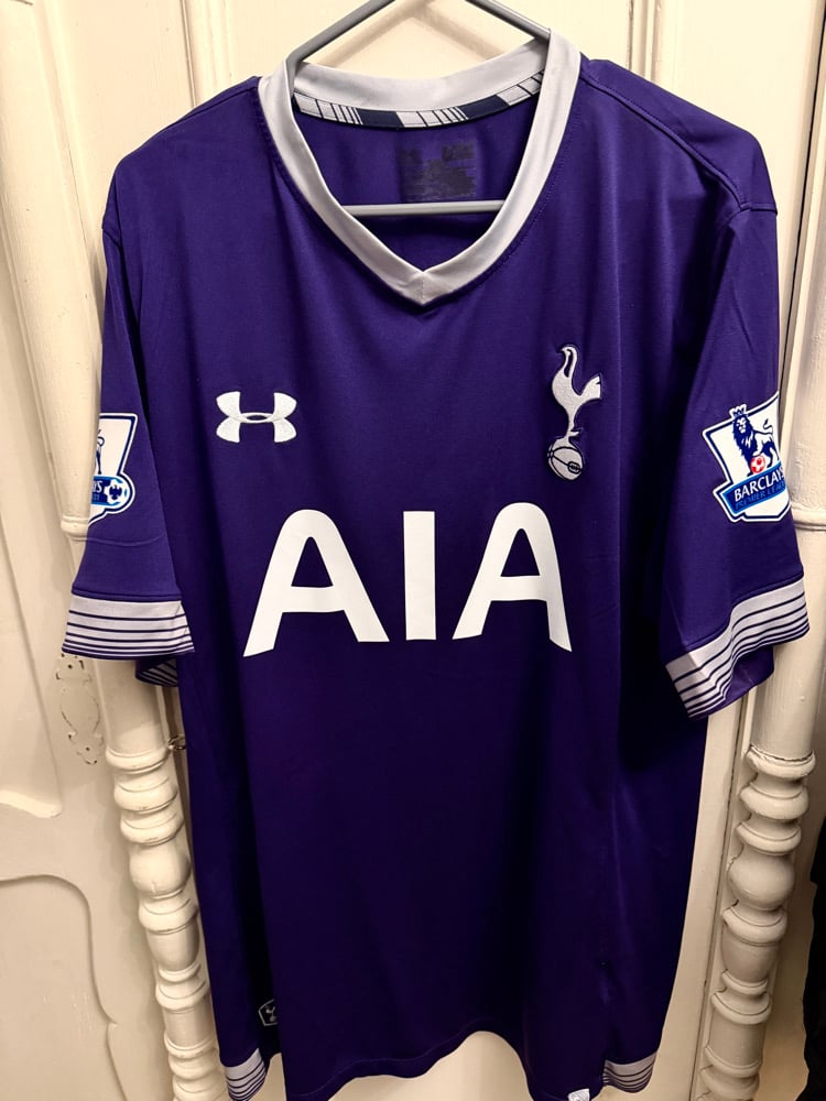 Image of Tottenham Hotspur “ALLI 20” 2015/16 Third Shirt + patches (XL)
