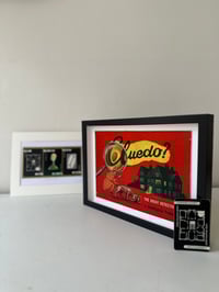 Image 5 of Cluedo c1950s, framed and mounted box lid from an original vintage game of 1950s