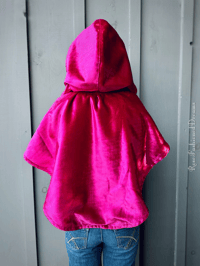 Image 4 of Handcrafted Velvet Cloak 