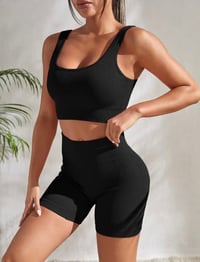 Image 1 of Women’s Activewear Set Black 