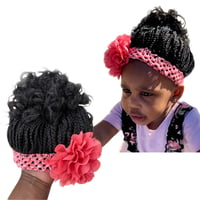 Children’s braided headband wig