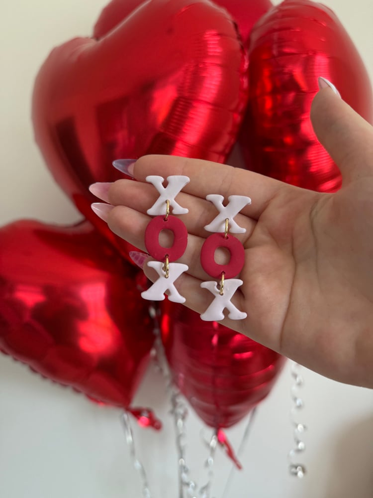 Image of Love You XOX dangles 