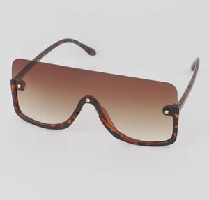 Halfway Framed Shield Sunglasses