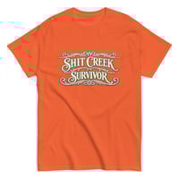 Image 9 of Shit Creek Survivor Funny Western Humor Unisex T-Shirt | Sarcastic Graphic Tee