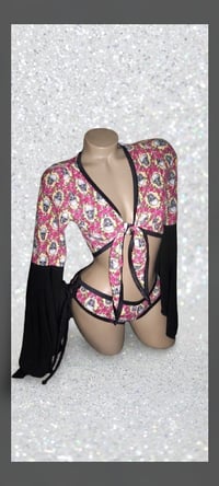 Image 4 of Long Sleeve Skirt or Shorts Set 3 PRINTS