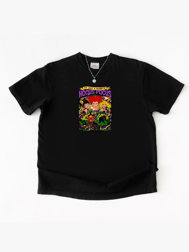 Image of Halloween hocus pocus £10 tee (limited stocks apply) 