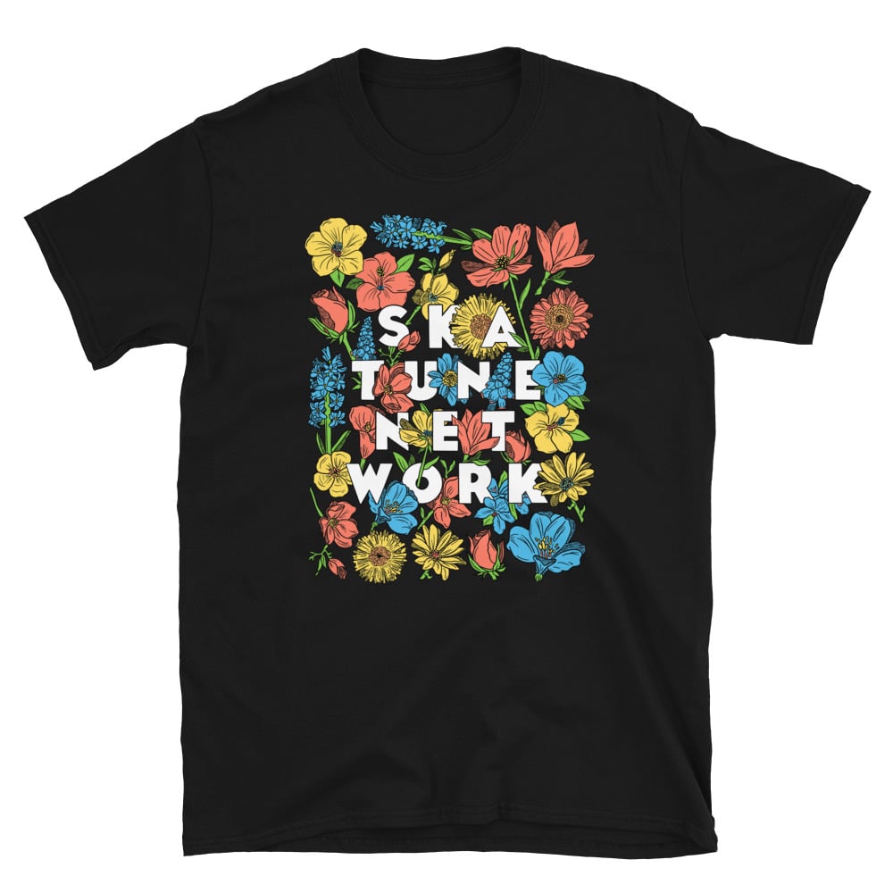 Image of FLOWERS | Black T-Shirt