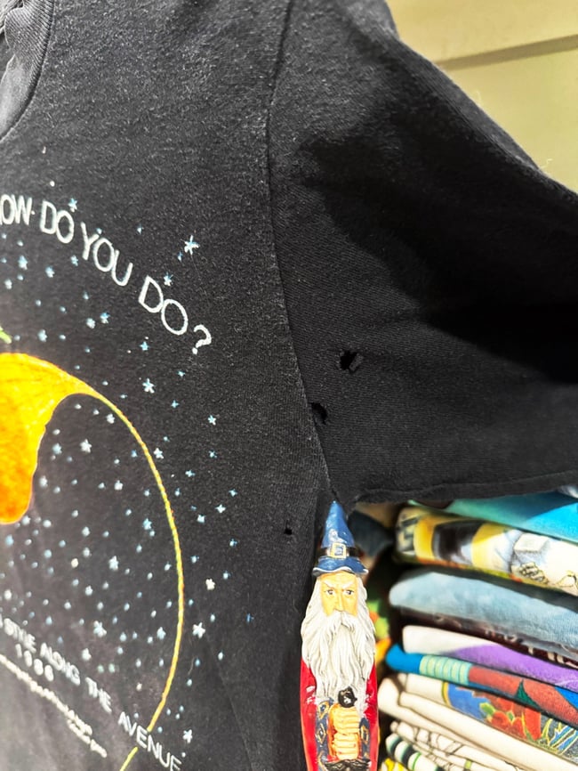 Grateful Dead 1986 Cosmic Charlie (Halley) Longsleeve Lot Shirt - Size SM