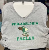 snoopy/eagles football