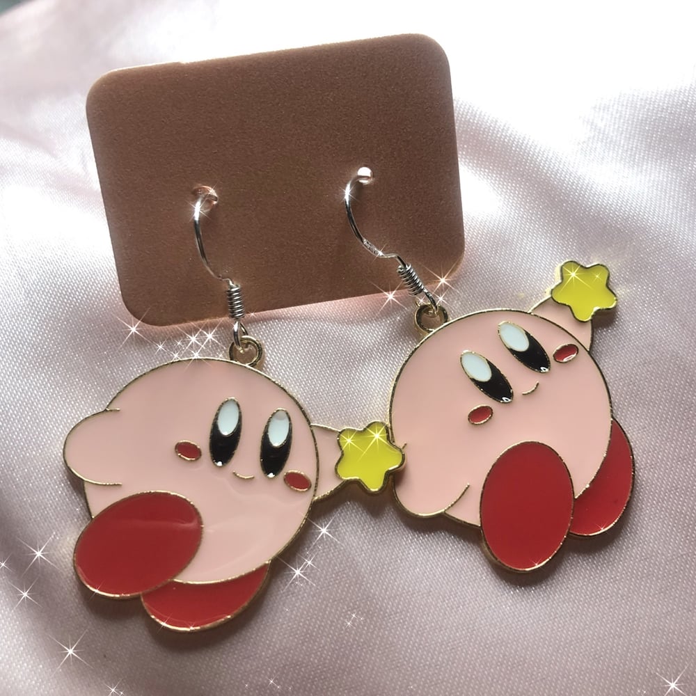 Image of Kirby Star Earrings