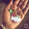 Fat Cat Keychain
