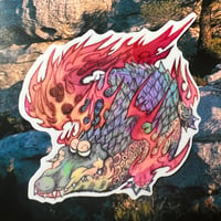 Fire Gator: Inferno Sticker 