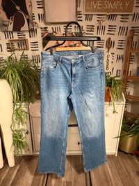 Image 1 of Wash knees denim jeans 