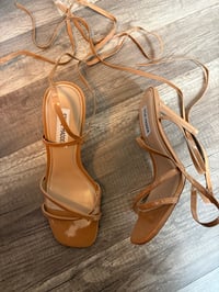 Steve Madden wrap sandals 