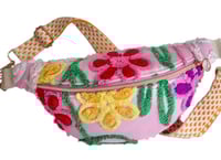 Image 1 of Vintage Chenille Crossbody Fannypack 05