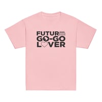 Image 4 of LOVE DC GOGO "FUTURE GO-GO LOVER" Youth Classic Tee Black Text (see color options)
