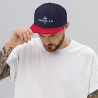 Image 19 of John 3:16 Snapback Hat