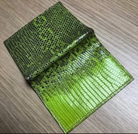 Image 3 of Green Lizard Card Holder N°2 With Money Clip