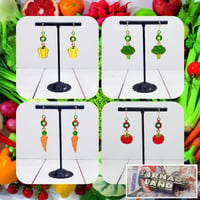 Image 1 of Vegetable Garden Earrings 