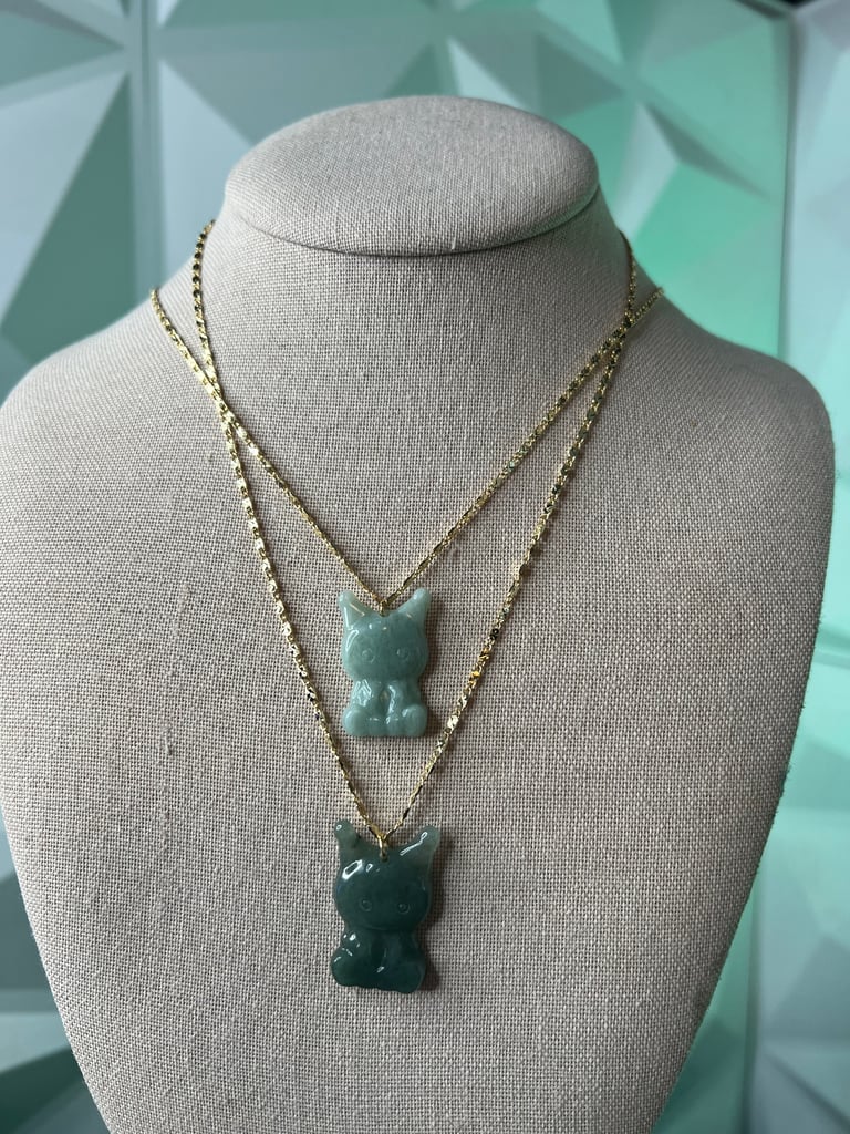 kuromi jade necklace Image 2