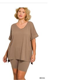 Mocha Chill Set Shorts 