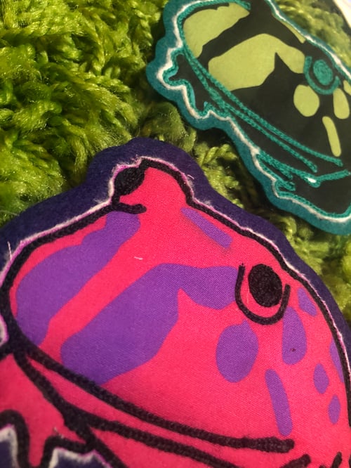 Image of Thicc Frog Chainstitch Patch