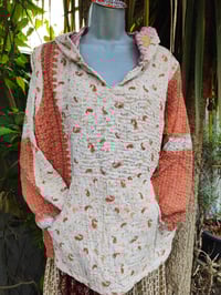 Image 4 of FESTIE Kantha Hoodie with pocket -