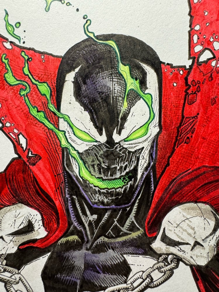 Image of Spawn 1 sketch cover