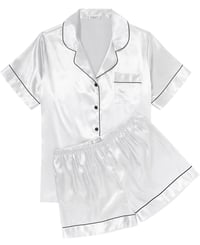 Image 5 of Personalized Adult 2pc Satin Pajama Set