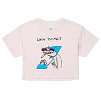 Image 1 of lady things Women’s crop top 