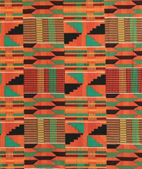 Image 5 of OG Kente Hooded Scarf | More Colors Available.