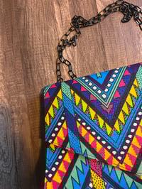 Image 3 of jumbo printed African  bag