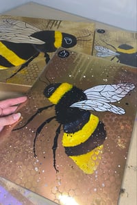 Image 3 of A3 Original - Bee #2