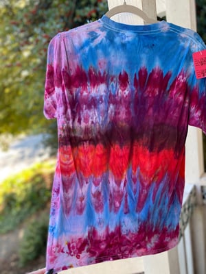 Image of SMALL Scream Into The Void Tie Dye Shirt