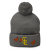 San Leandro Pom-Pom Beanie