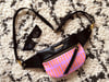 Pink and orange crossbody 