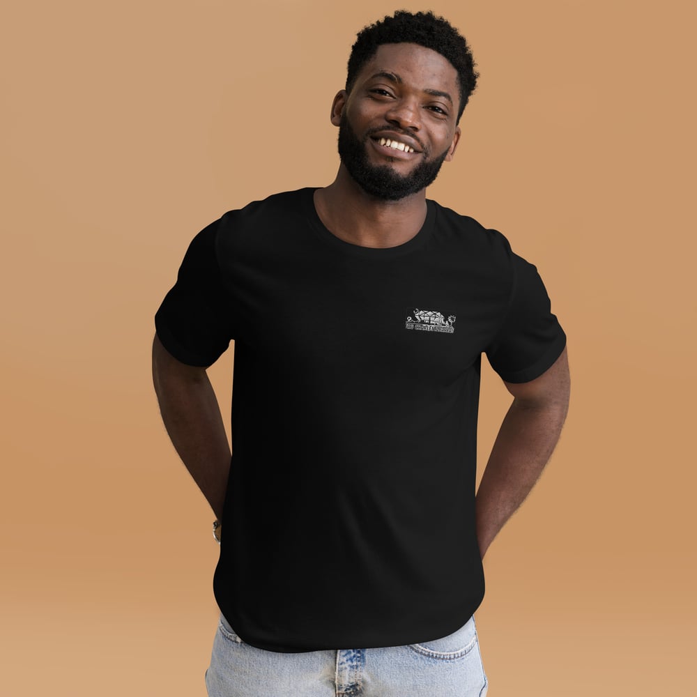 Image of Unisex t-shirt embroidered logo